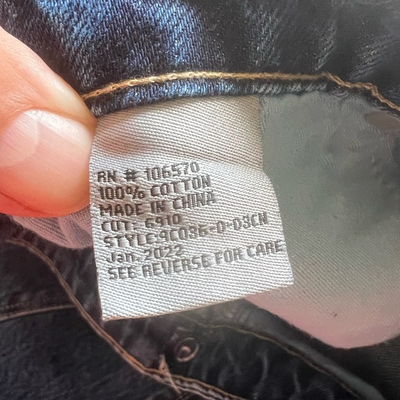 NWT‎ Women's Tractr High Rise Weekender with Destruction Baggie Size 10/30 (E5) - Picture 9 of 11